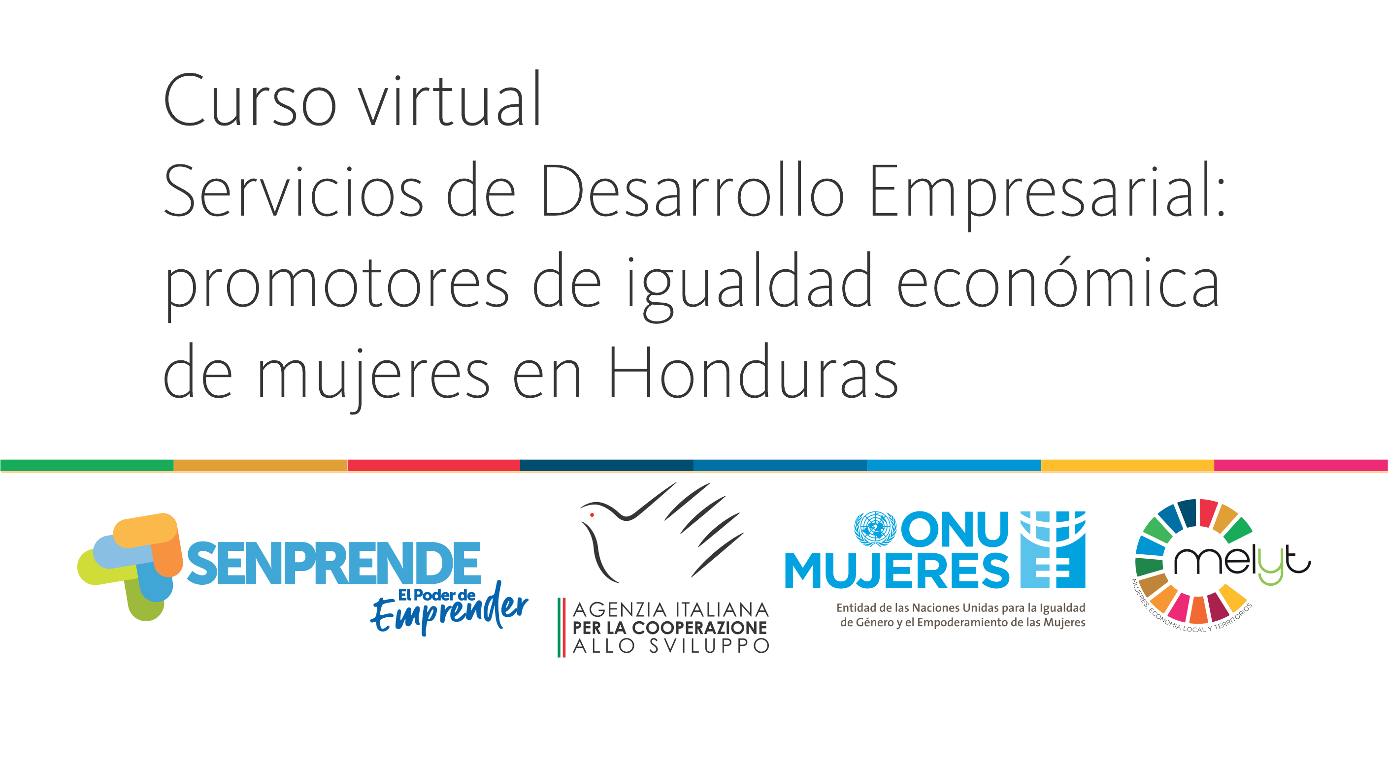 Servicios de Desarrollo Empresarial: promotores de igualdad económica de mujeres en Honduras - A1