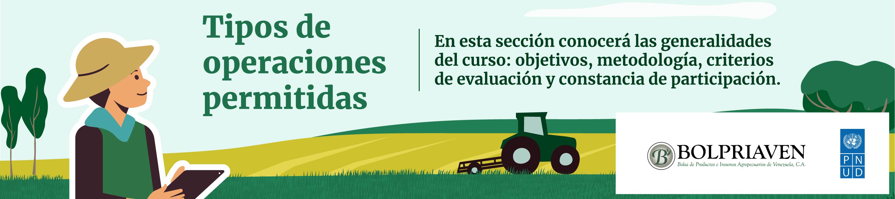 Tipos de operaciones permetidas