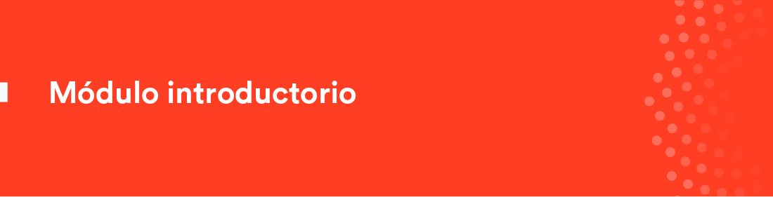 Módulo introductorio