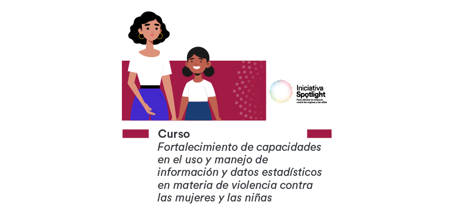 Fortalecimiento de capacidades en el uso y manejo de información y datos estadísticos en materia de violencia contra las mujeres y las niñas